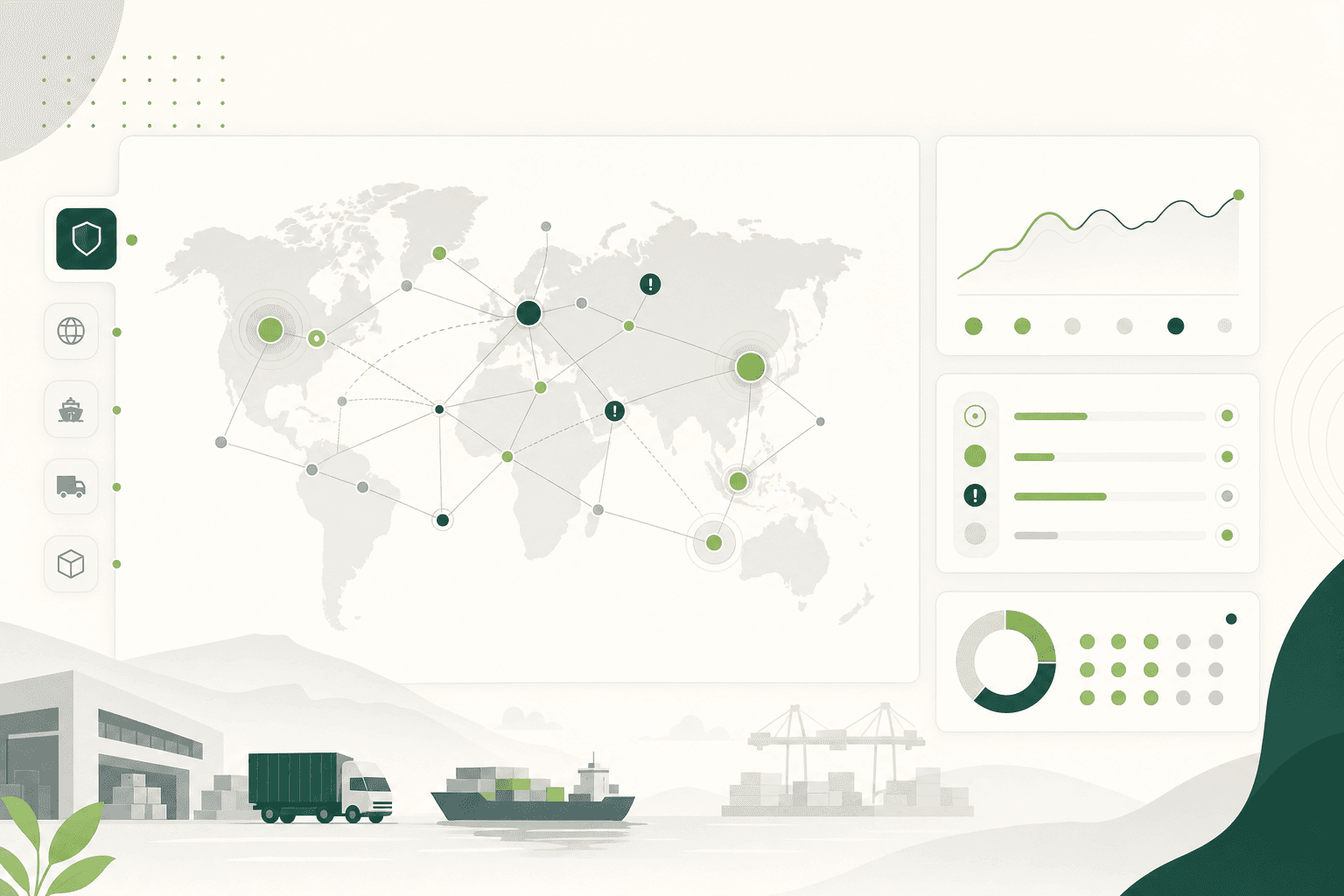 Real-time risk detection and predictive analytics dashboard