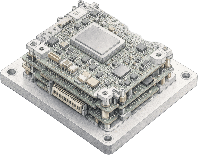RoHS compliance guide cover showing restricted substances and electronic components